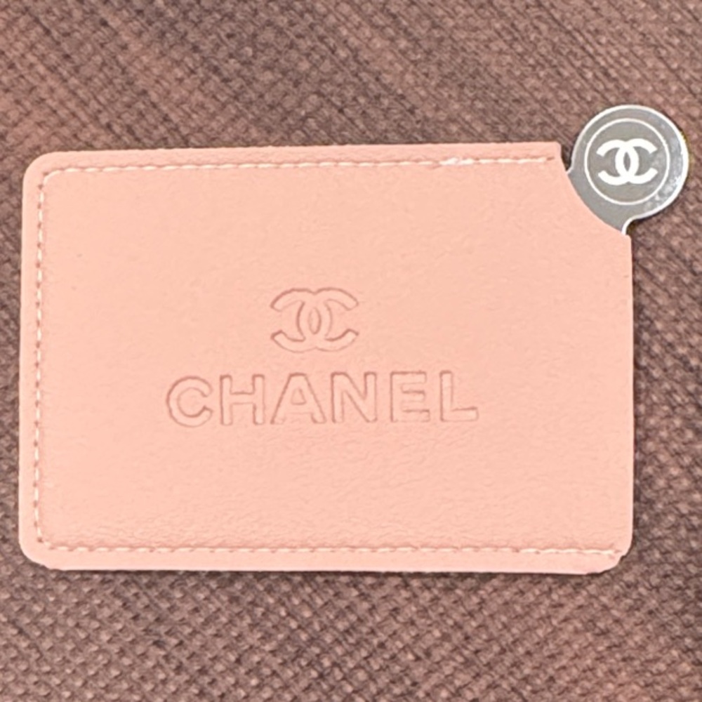 Blush Pink Embossed Leather Card Sleeve